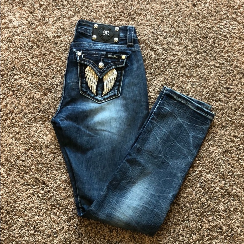 Sz 30 Miss Me Skinny Jeans